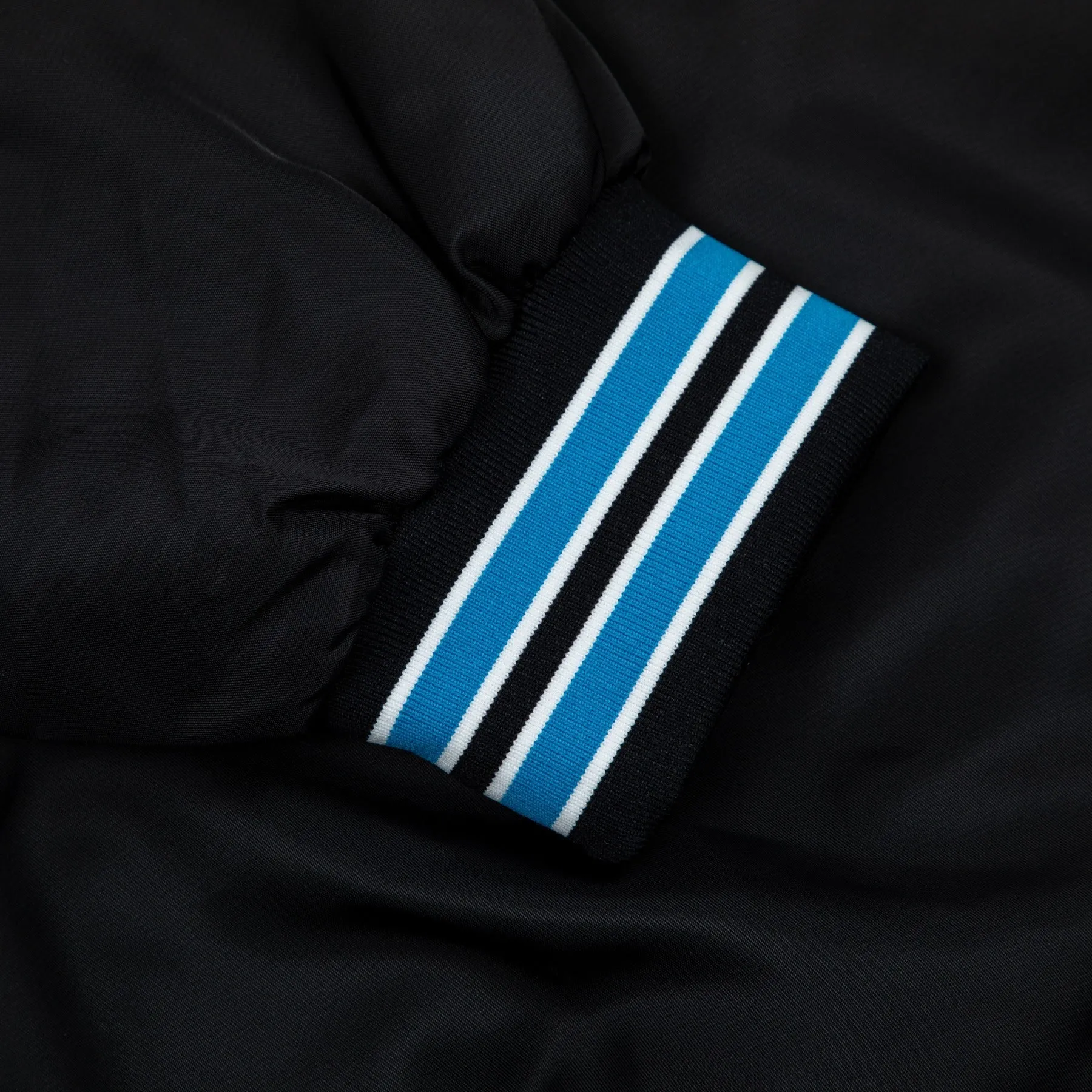 PANTHERS SATIN BOMBER JACKET by GOLF WANG