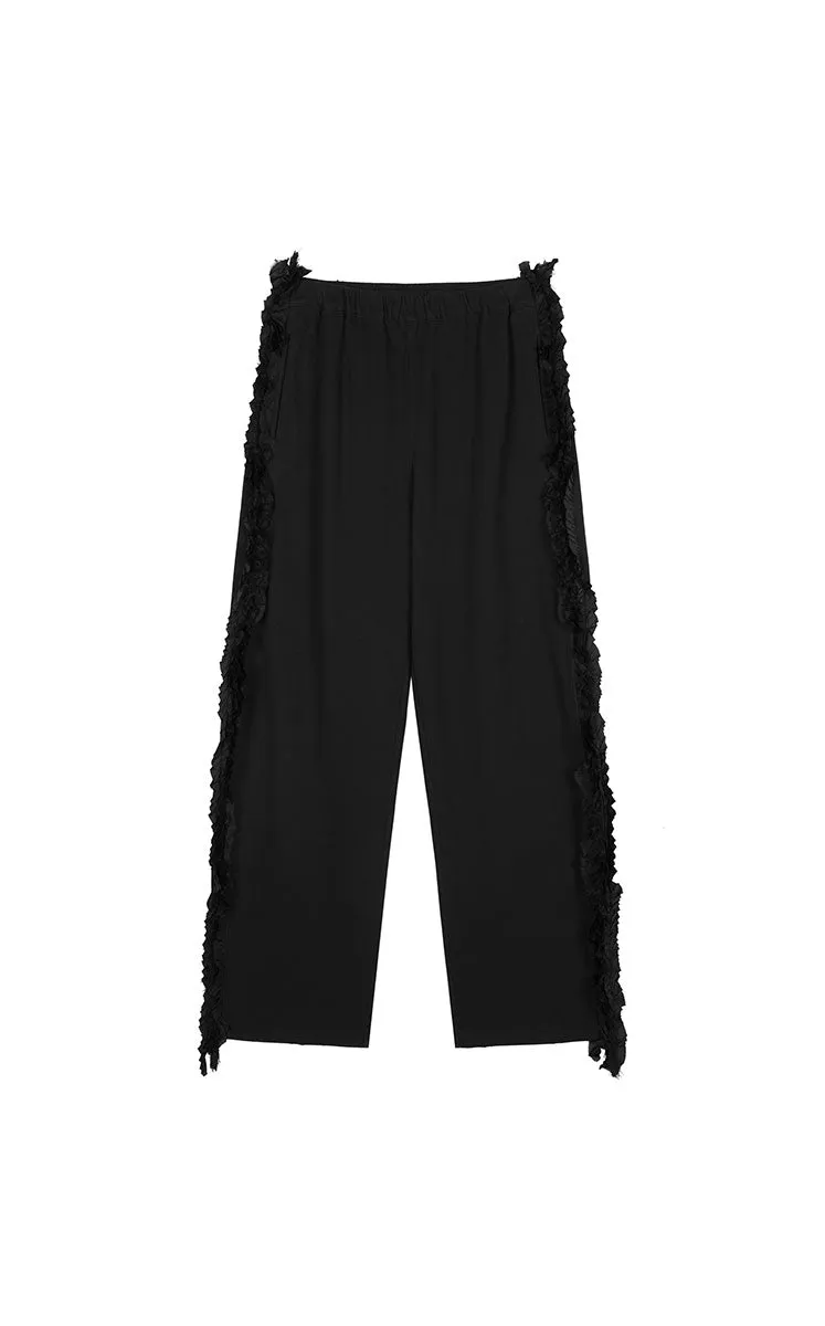 Pants / JNBY Drawstring Lace Trim Banana Pants