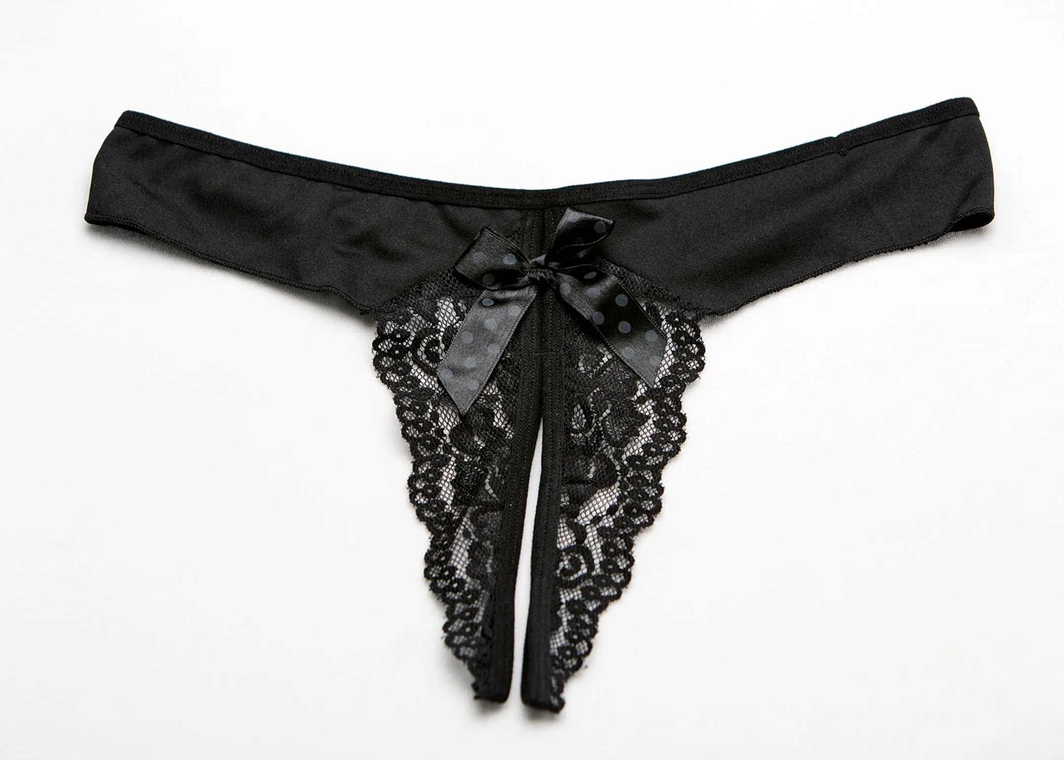 Panty Spandex W/box Accent Black - Os