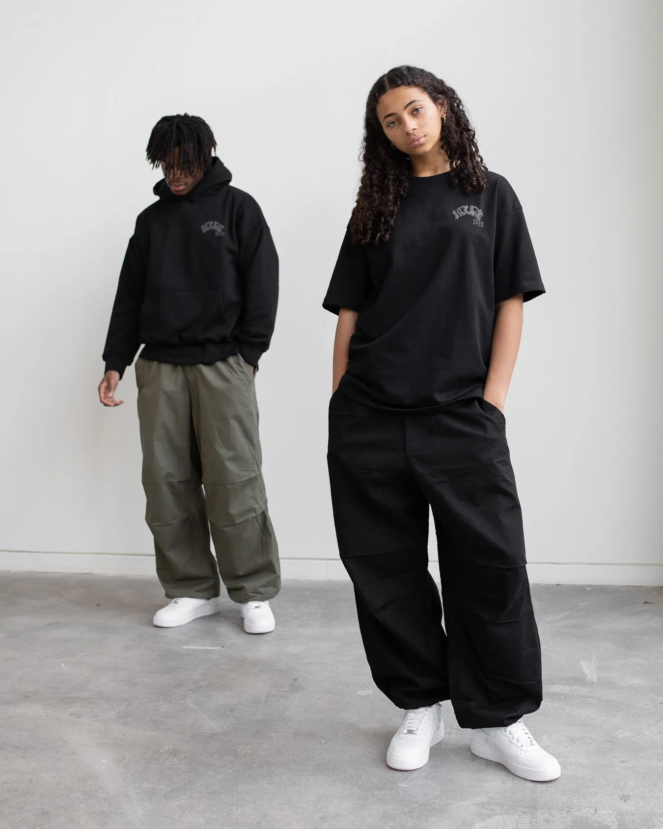 Parachute Pants - Black