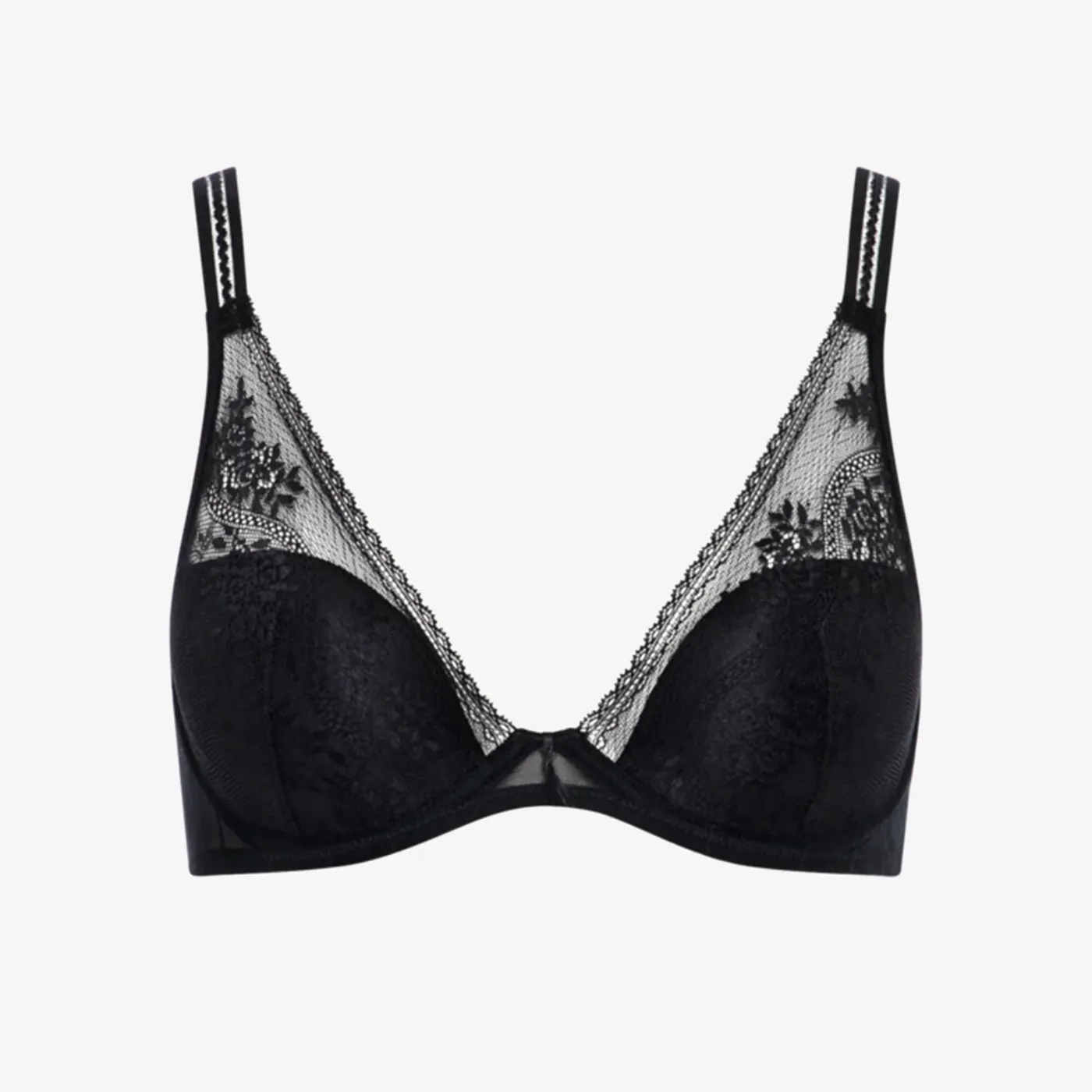 Passionata Maddie Plunge T Shirt Bra | Black