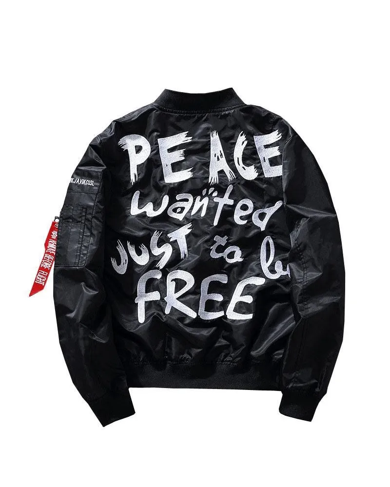Peace & Freedom - Black