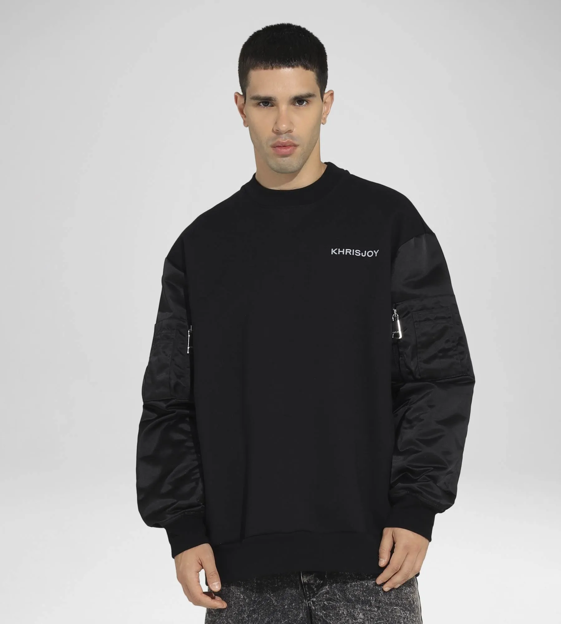 PELER SATIN SWEATSHIRT