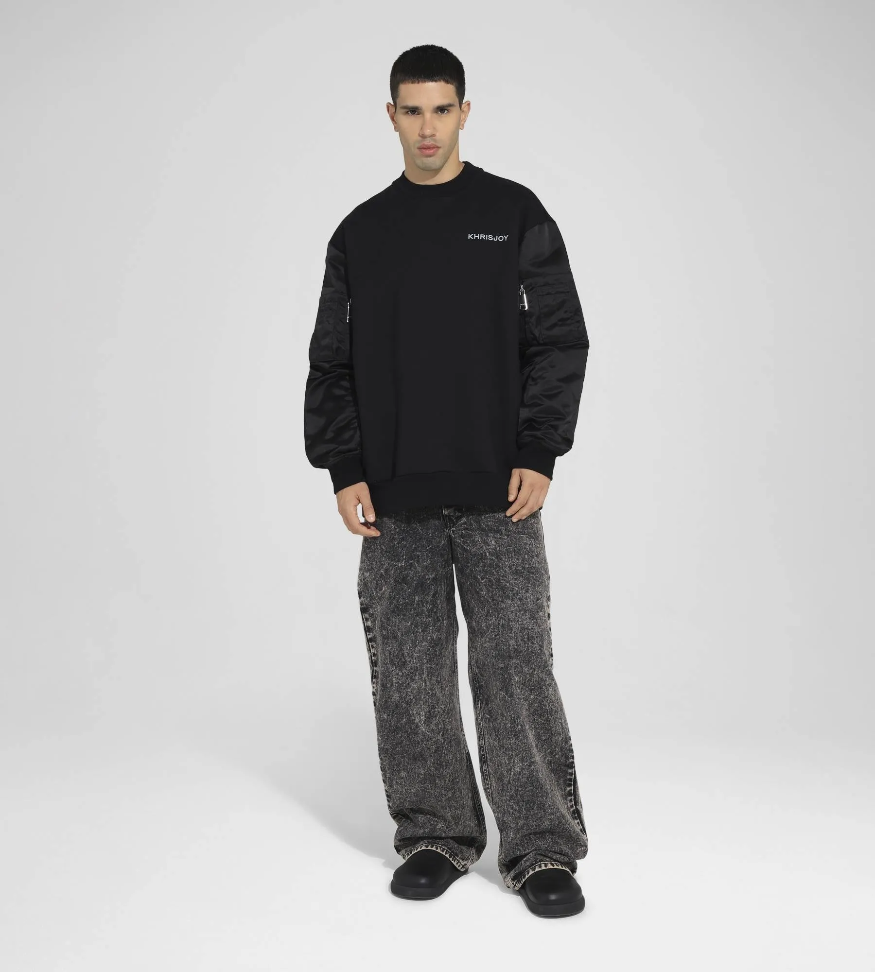 PELER SATIN SWEATSHIRT