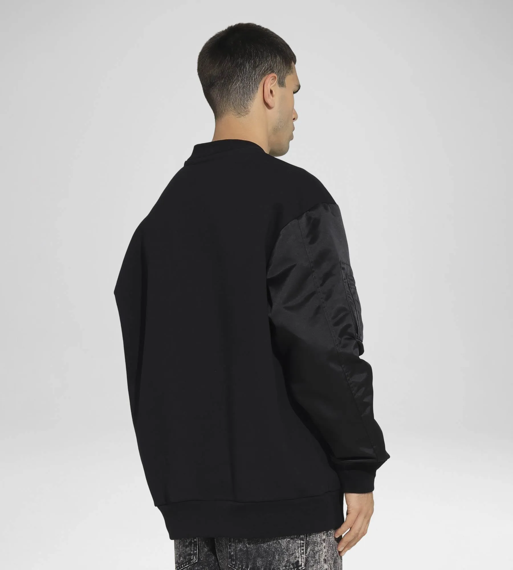 PELER SATIN SWEATSHIRT