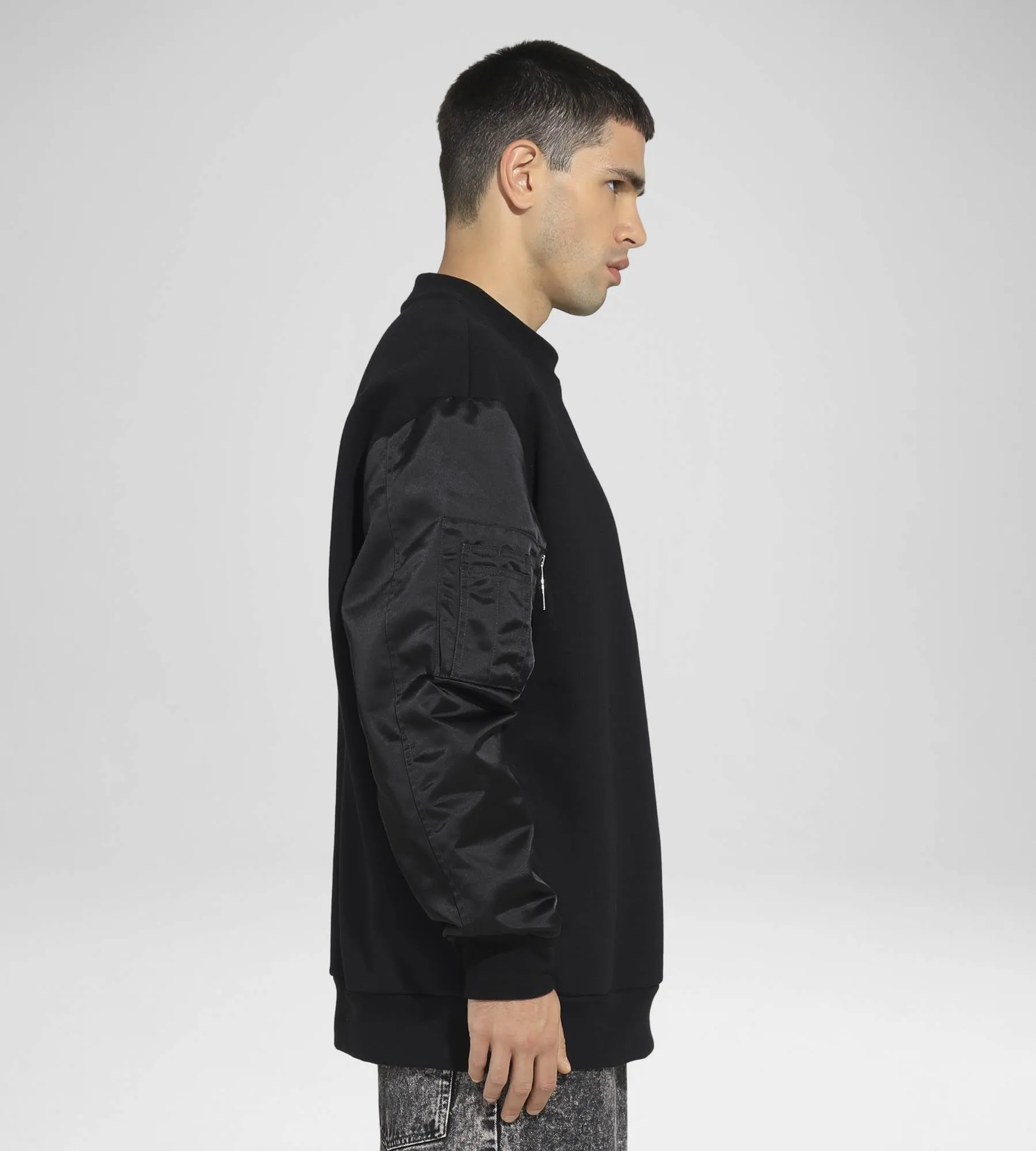 PELER SATIN SWEATSHIRT