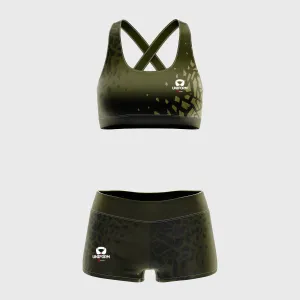 Personalized Sports Bra Set | Custom Performance Activewear for Women