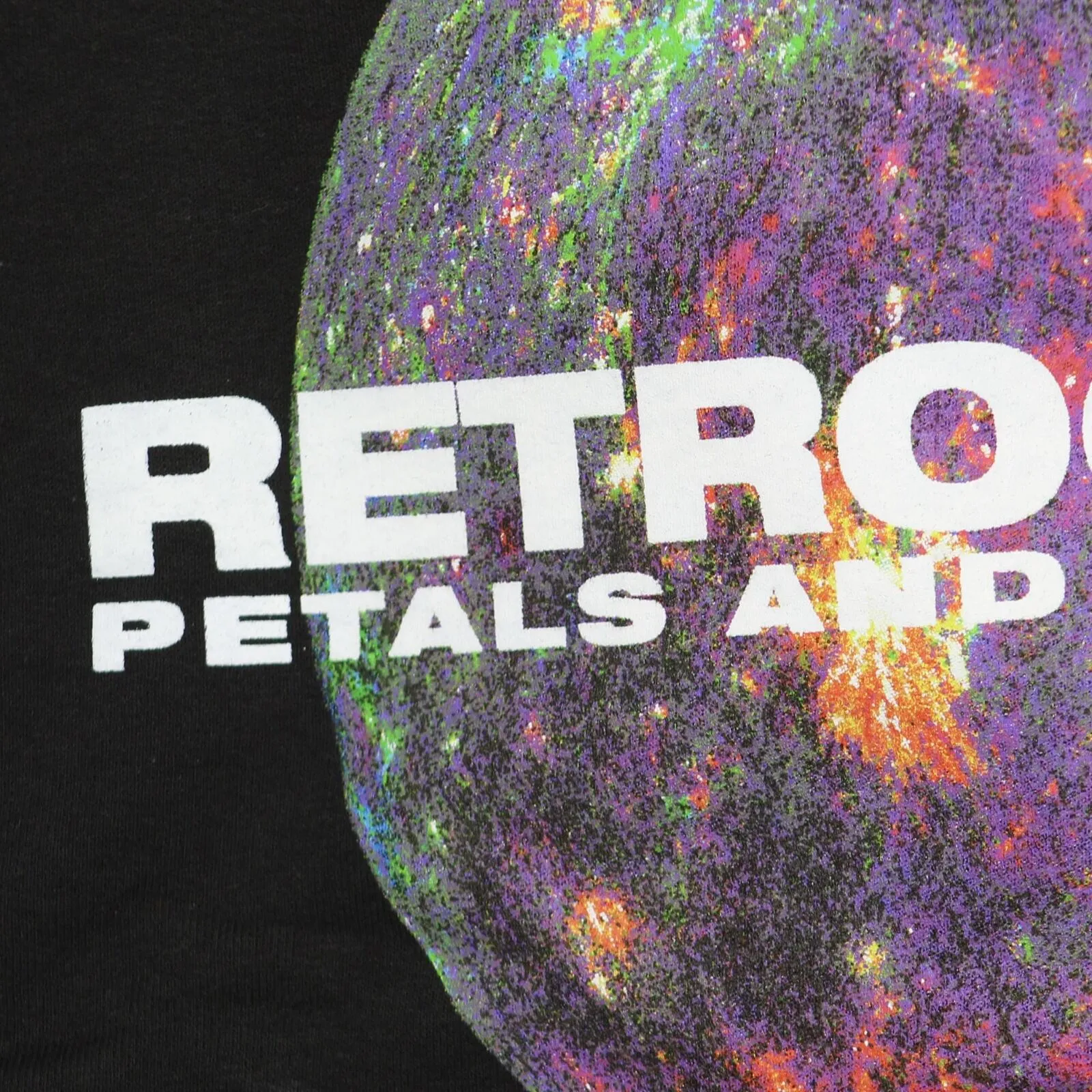 Petals and Peacocks Women's Retrograde Graphic Hoodie Hooded Sweatshirt
