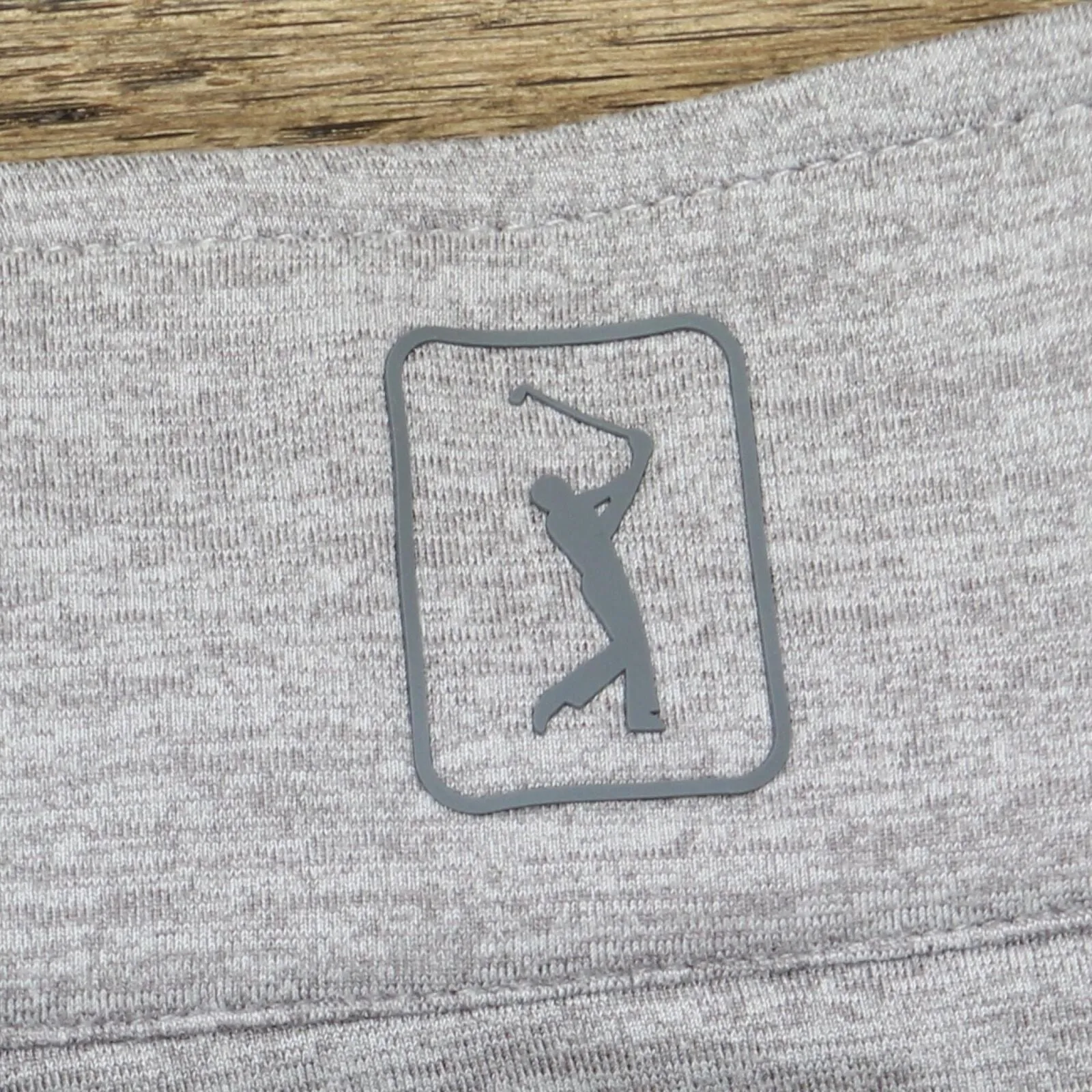 PGA Tour Performance Stretch Textured Gradient Stripe 1/4-Zip Golf Pullover