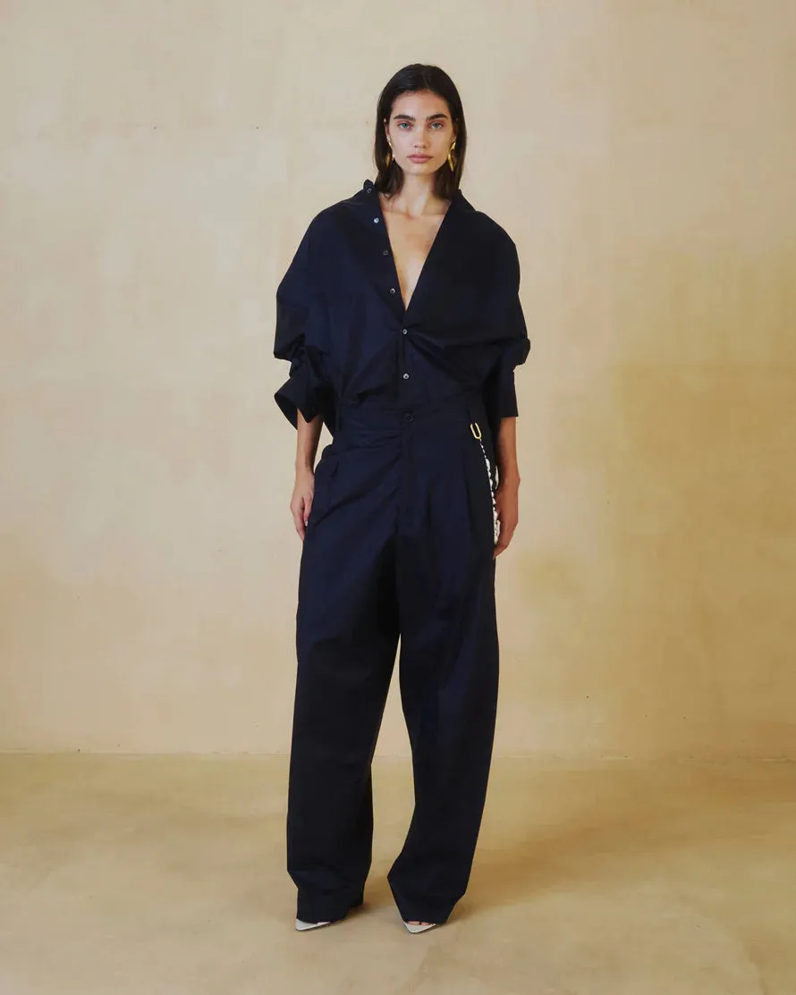 Phebe Pearl Adorned Relaxed Pant