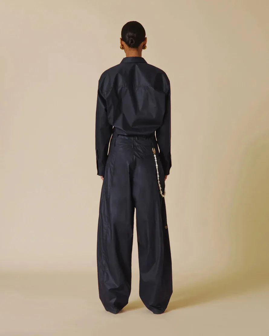 Phebe Pearl Adorned Relaxed Pant