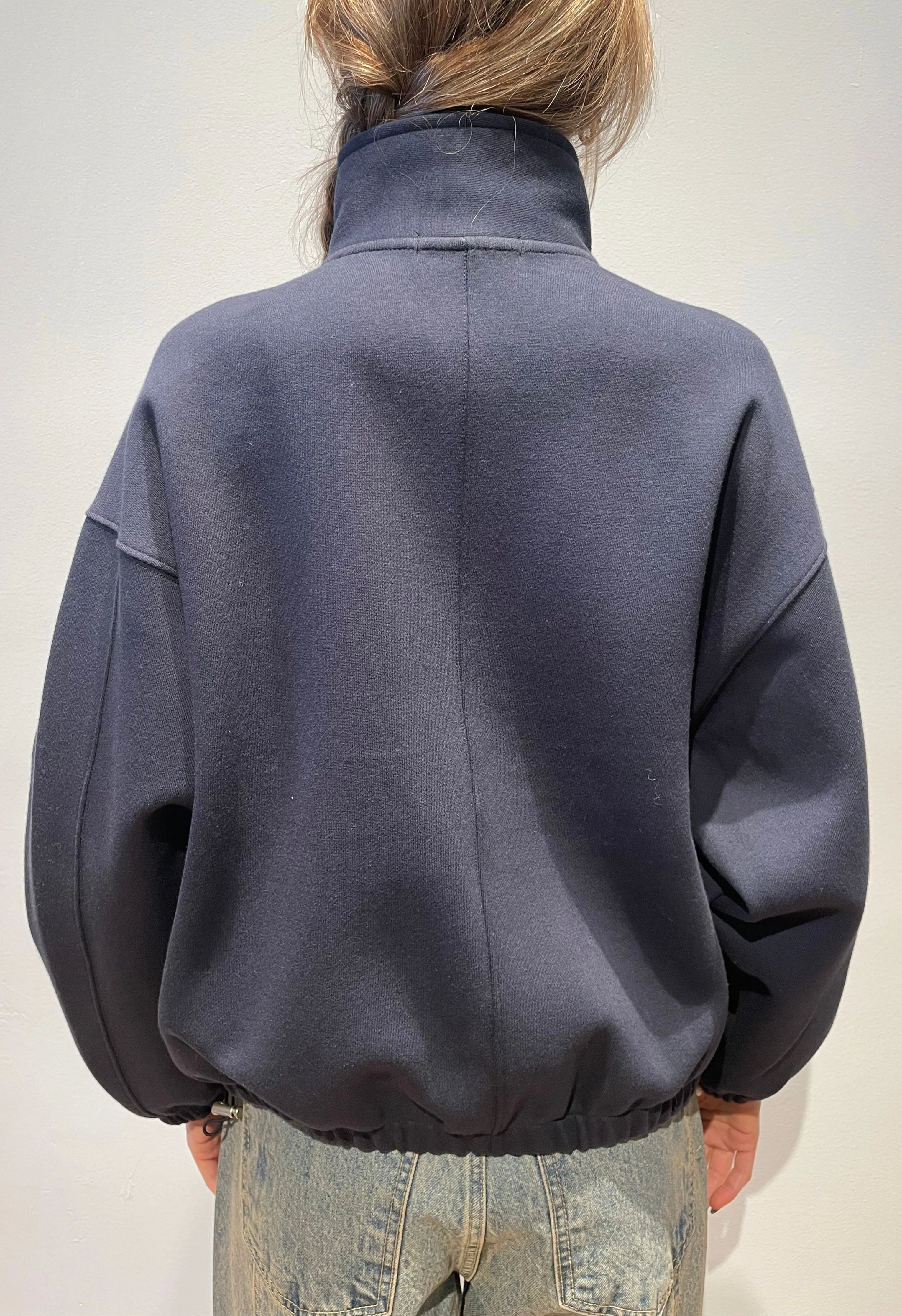 Phenix Zip Up in Navy