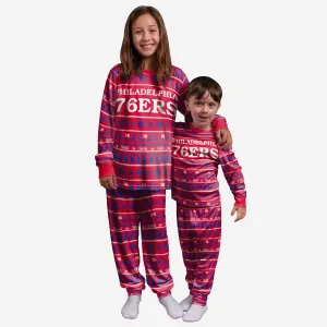 Philadelphia 76ers Youth Family Holiday Pajamas