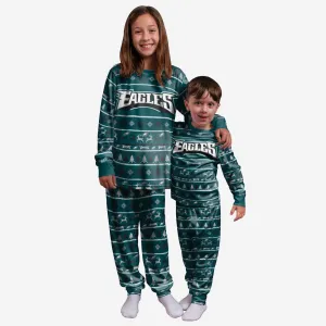 Philadelphia Eagles Youth Family Holiday Pajamas