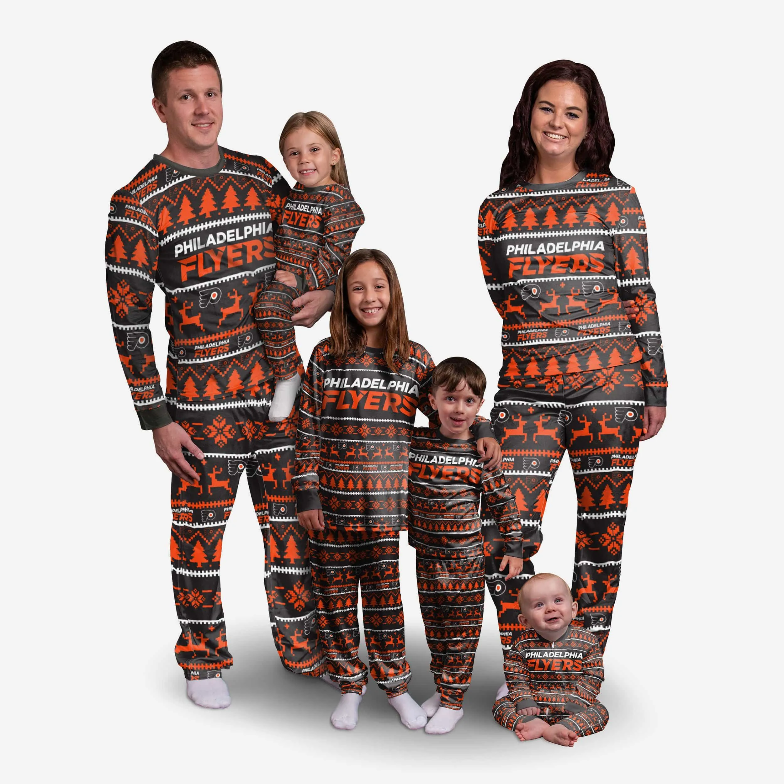 Philadelphia Flyers Family Holiday Pajamas