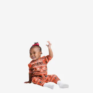 Philadelphia Flyers Infant Ugly Pattern Family Holiday Pajamas