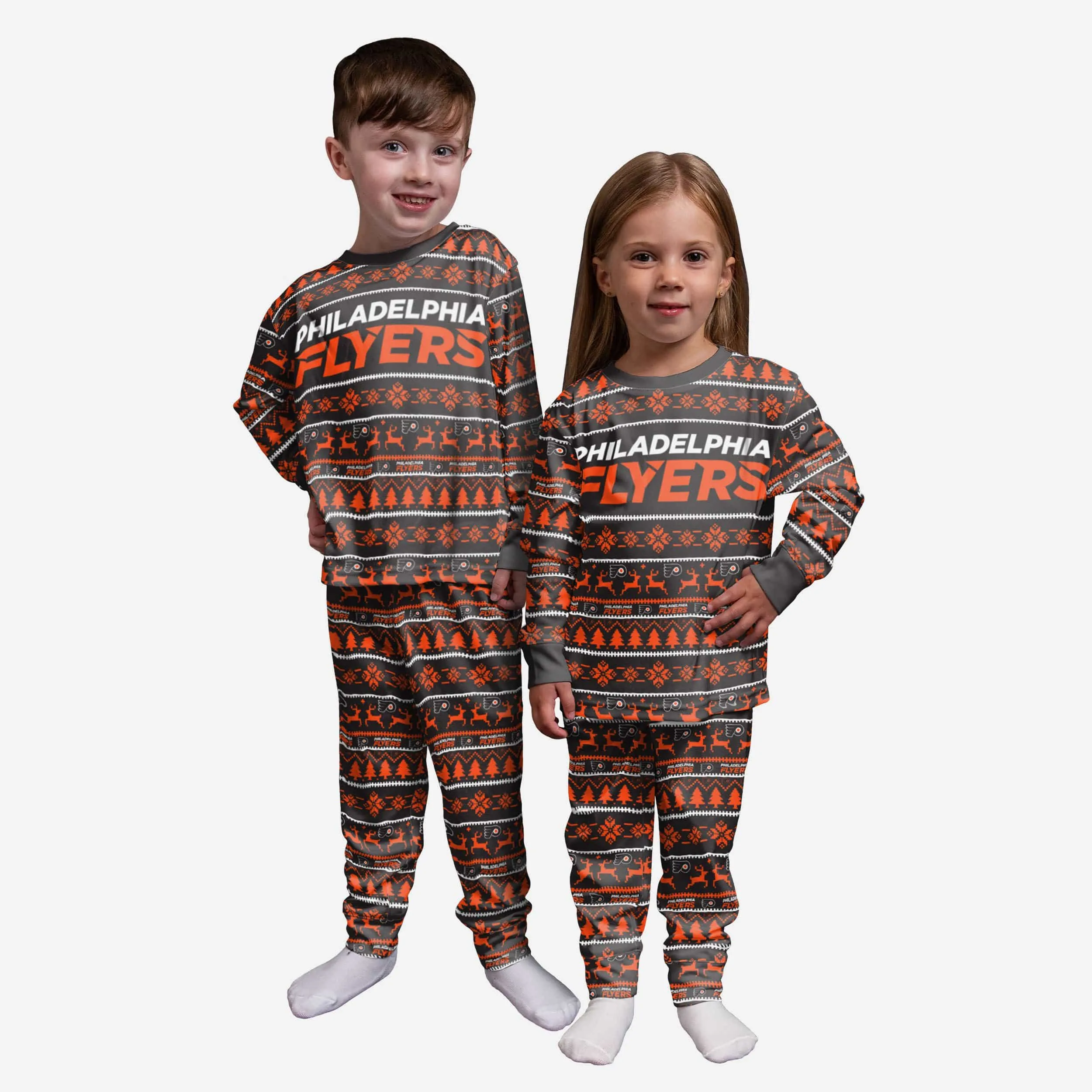 Philadelphia Flyers Toddler Family Holiday Pajamas