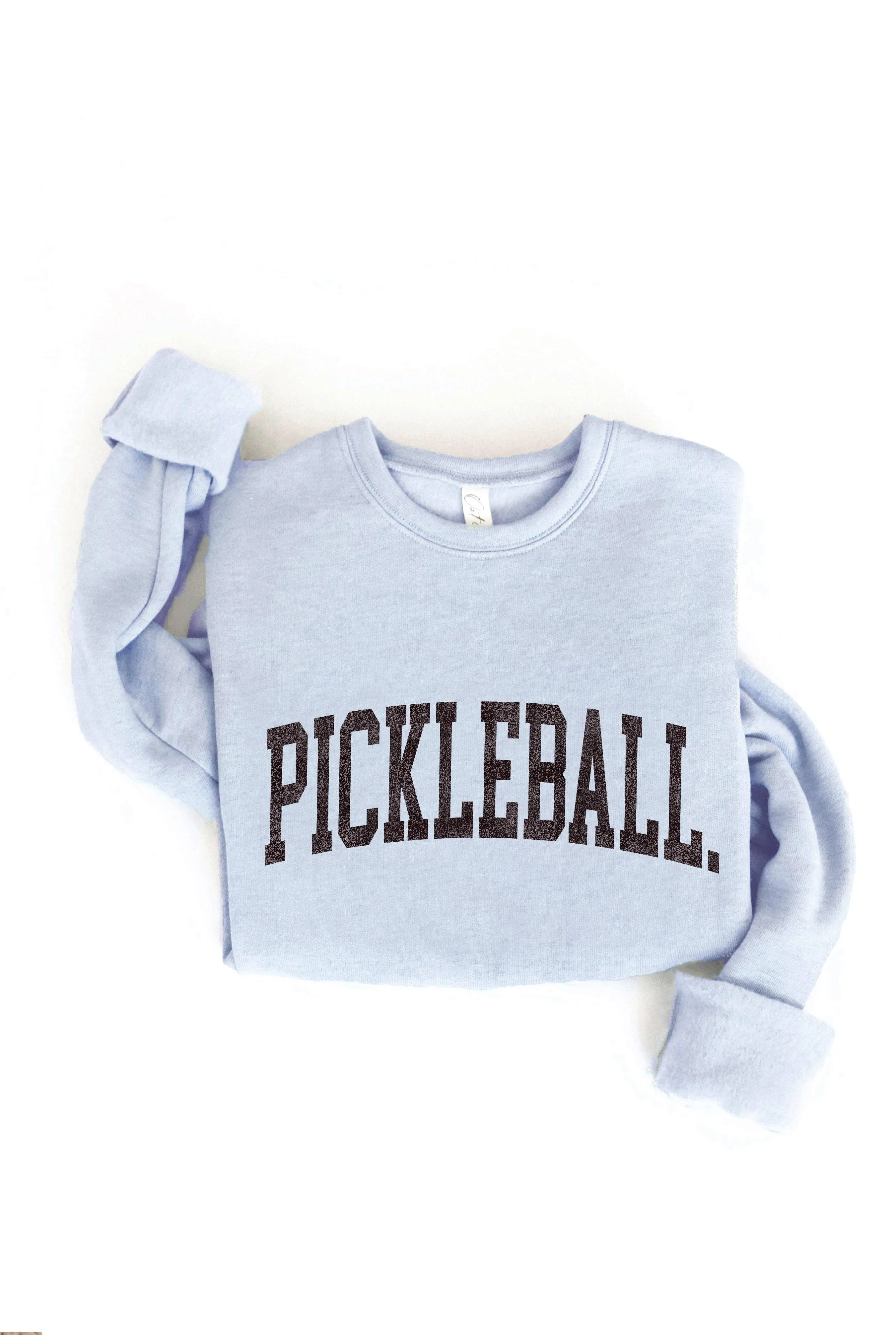 PICKLEBALL Graphic Sweatshirt in HEATHER ROYAL