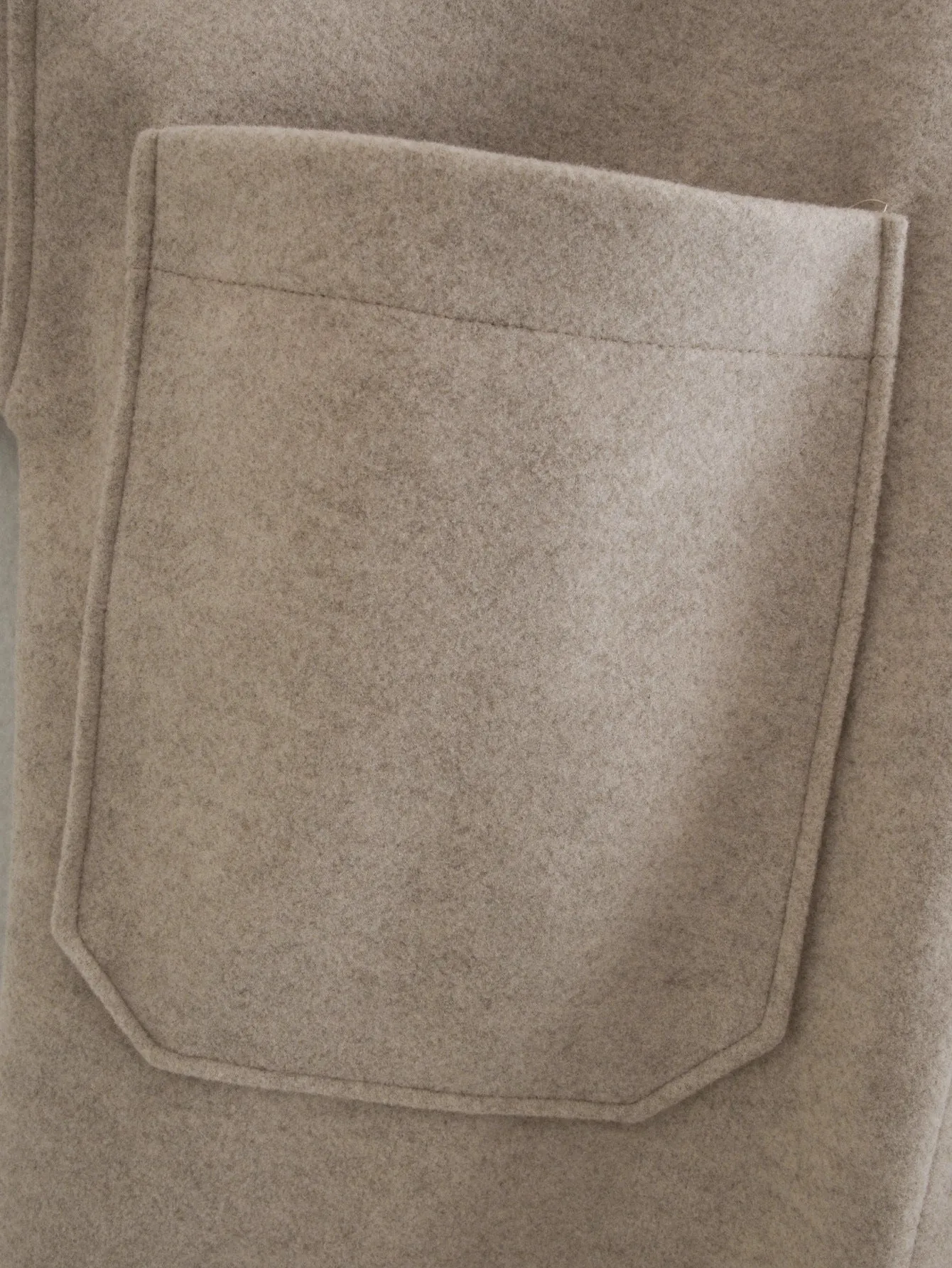 Pile Collar Bubble Sleeve Single-breasted Outerwear