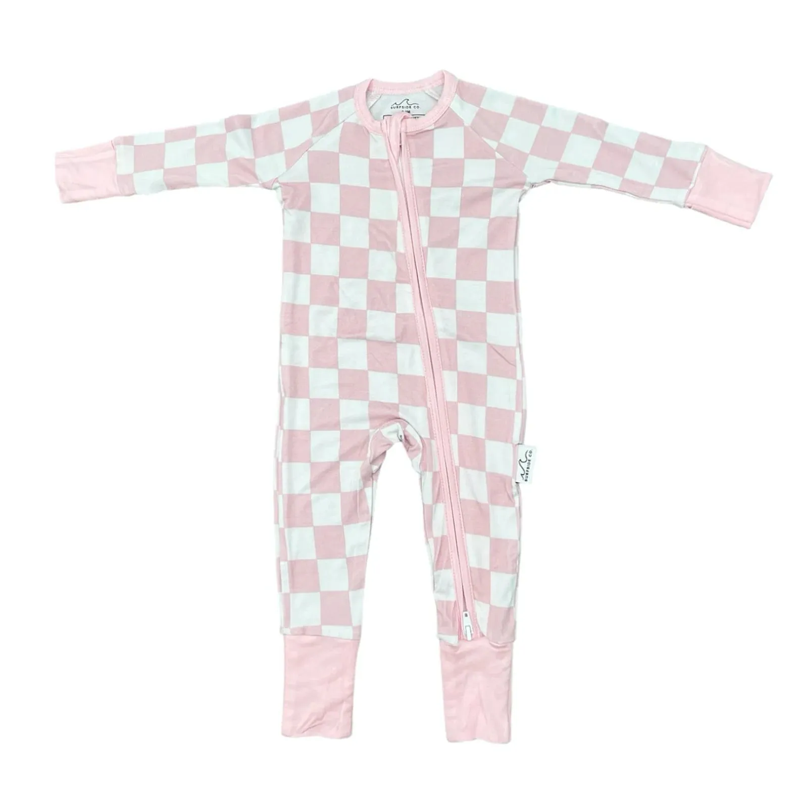 Pink Checks Bamboo Pajamas