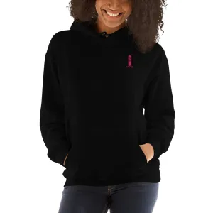 Pink OB Stake Embroidered Hoodie