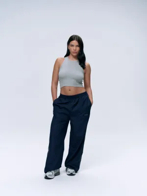 Piping Track Pant - Navy Blue