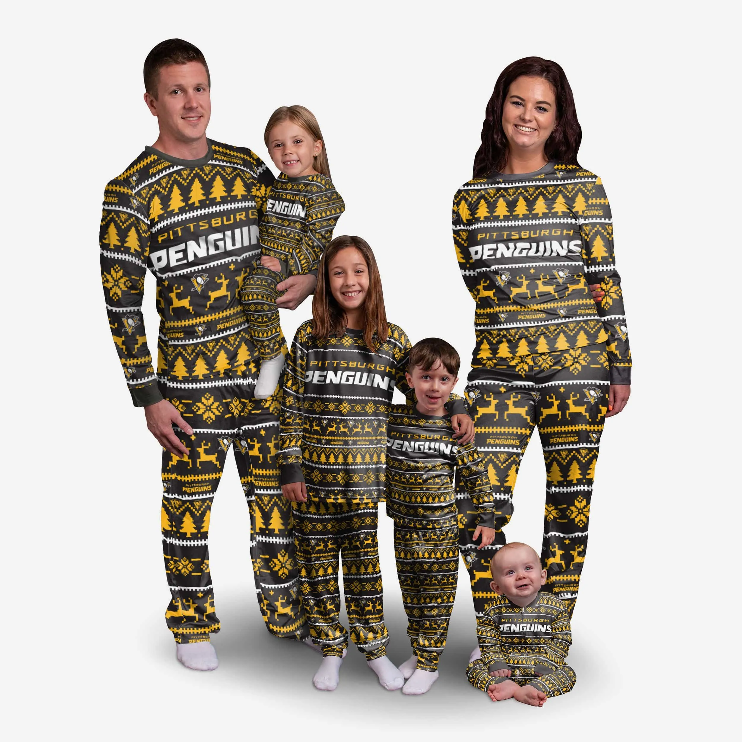 Pittsburgh Penguins Family Holiday Pajamas