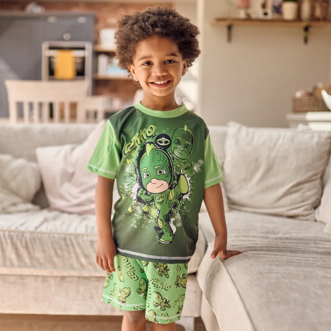 PJ Masks Short Pajamas - Gekko