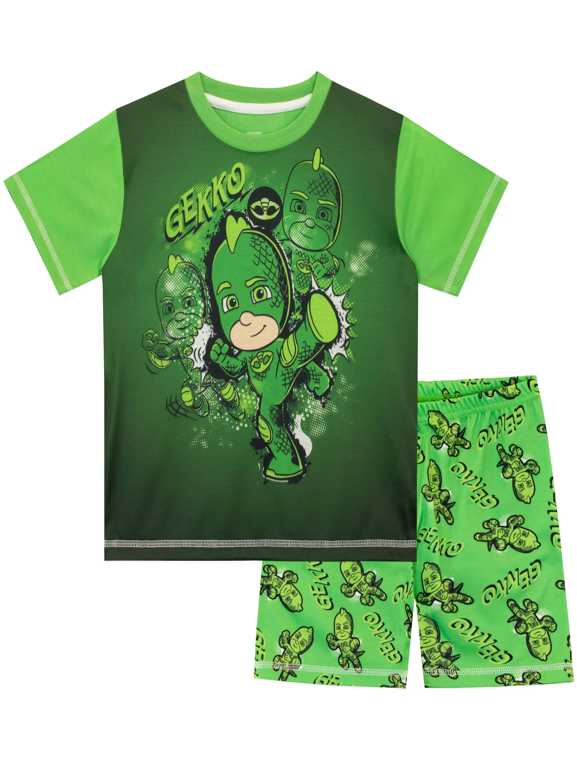 PJ Masks Short Pajamas - Gekko