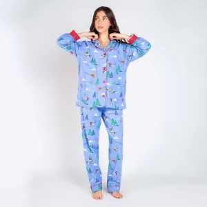 PJ Salvage Flannels Skiers PJ Set