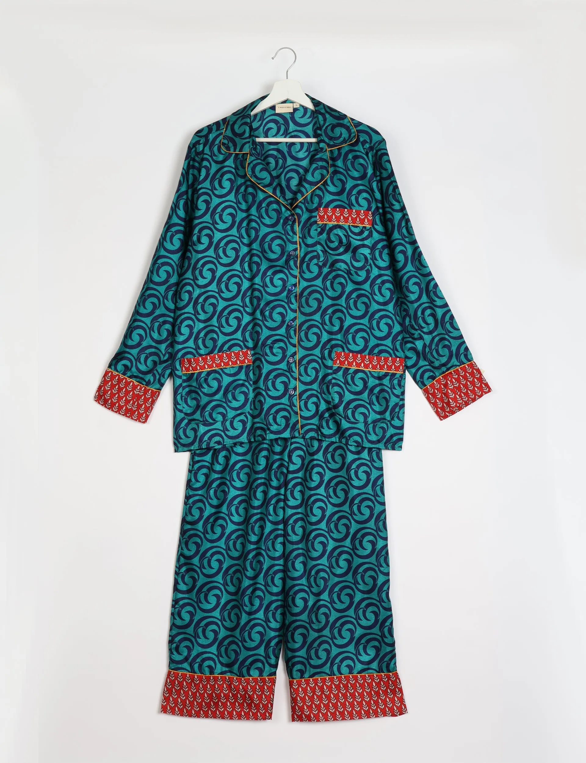 PJ SET LONG WITH LONG SLEEVES