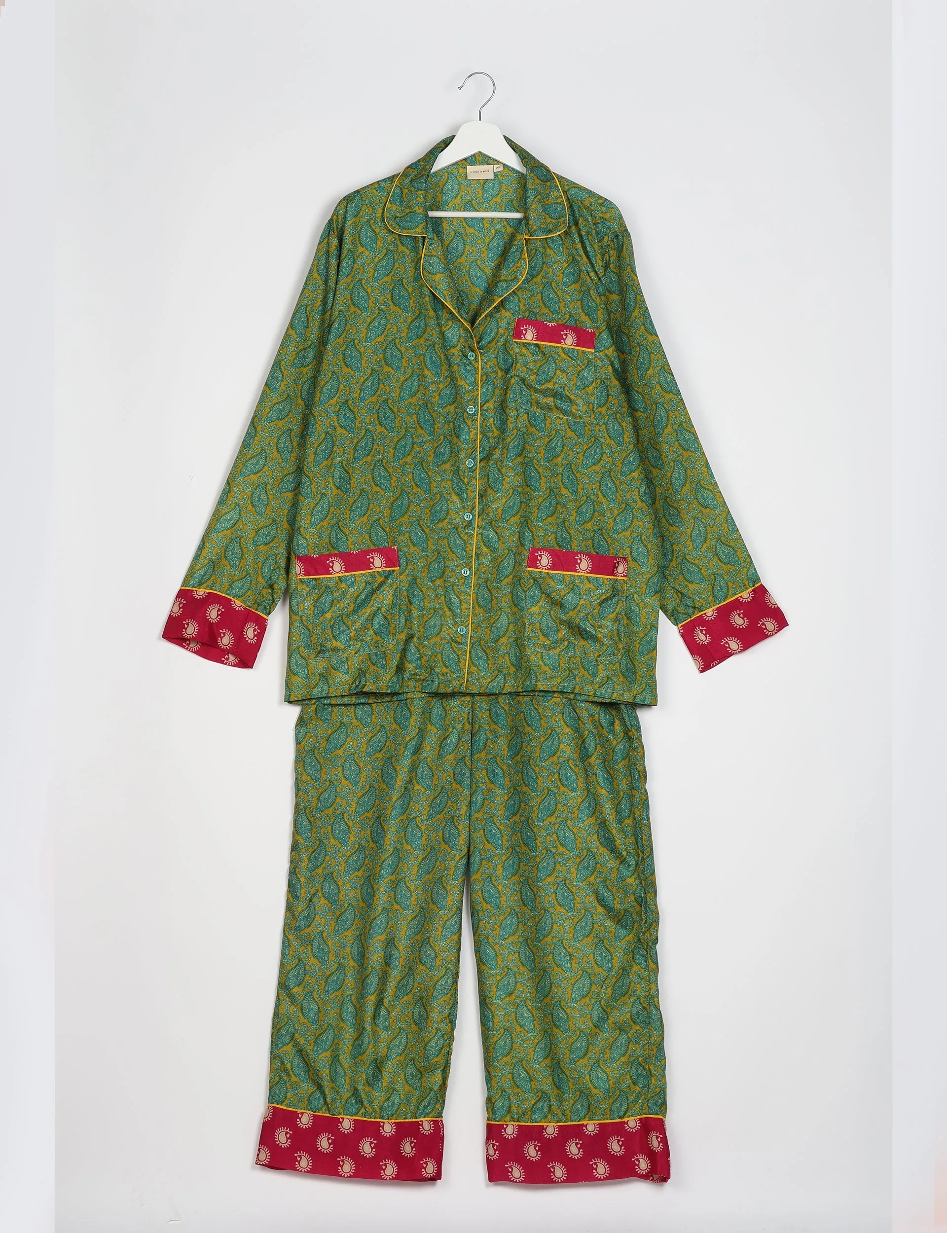PJ SET LONG WITH LONG SLEEVES