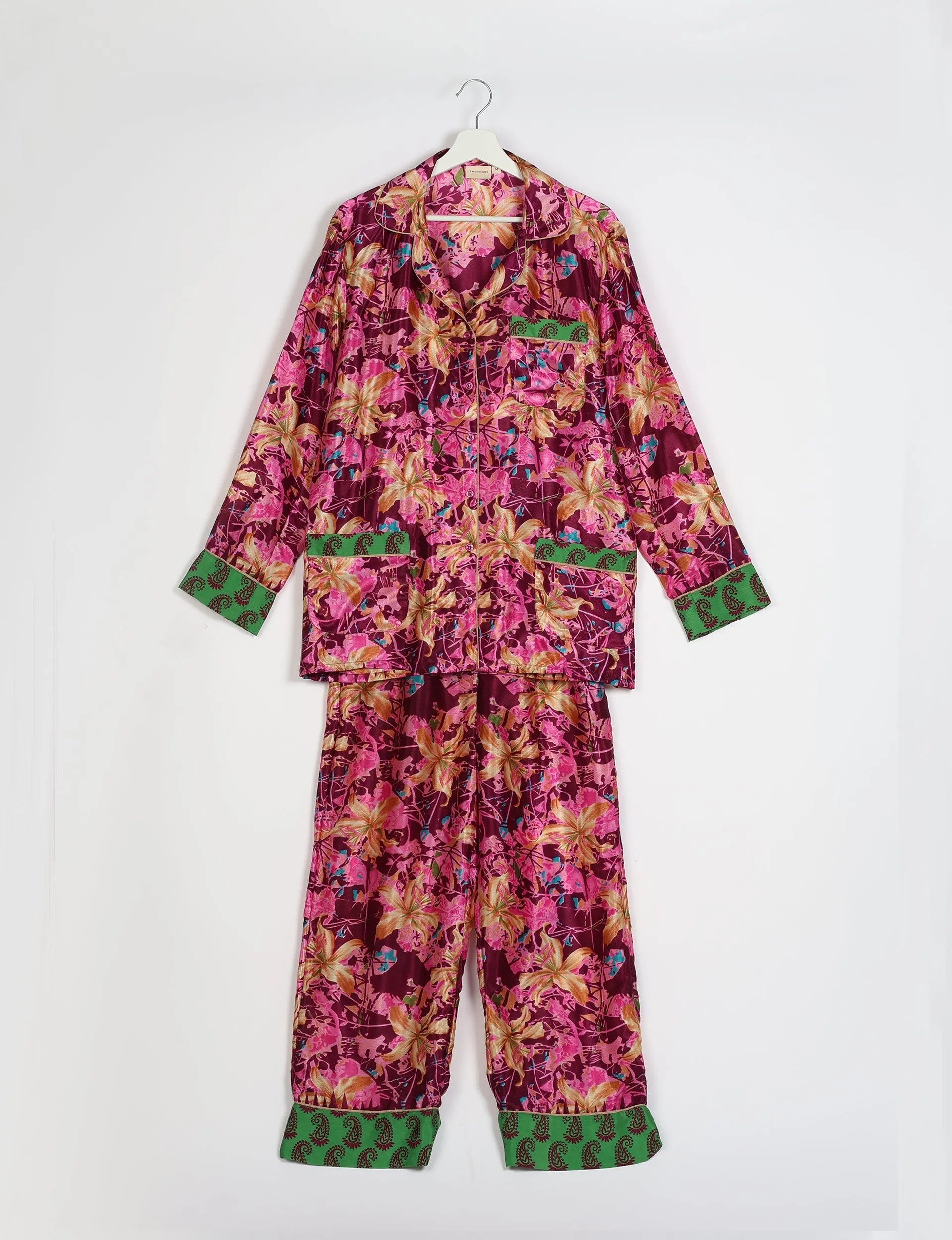 PJ SET LONG WITH LONG SLEEVES