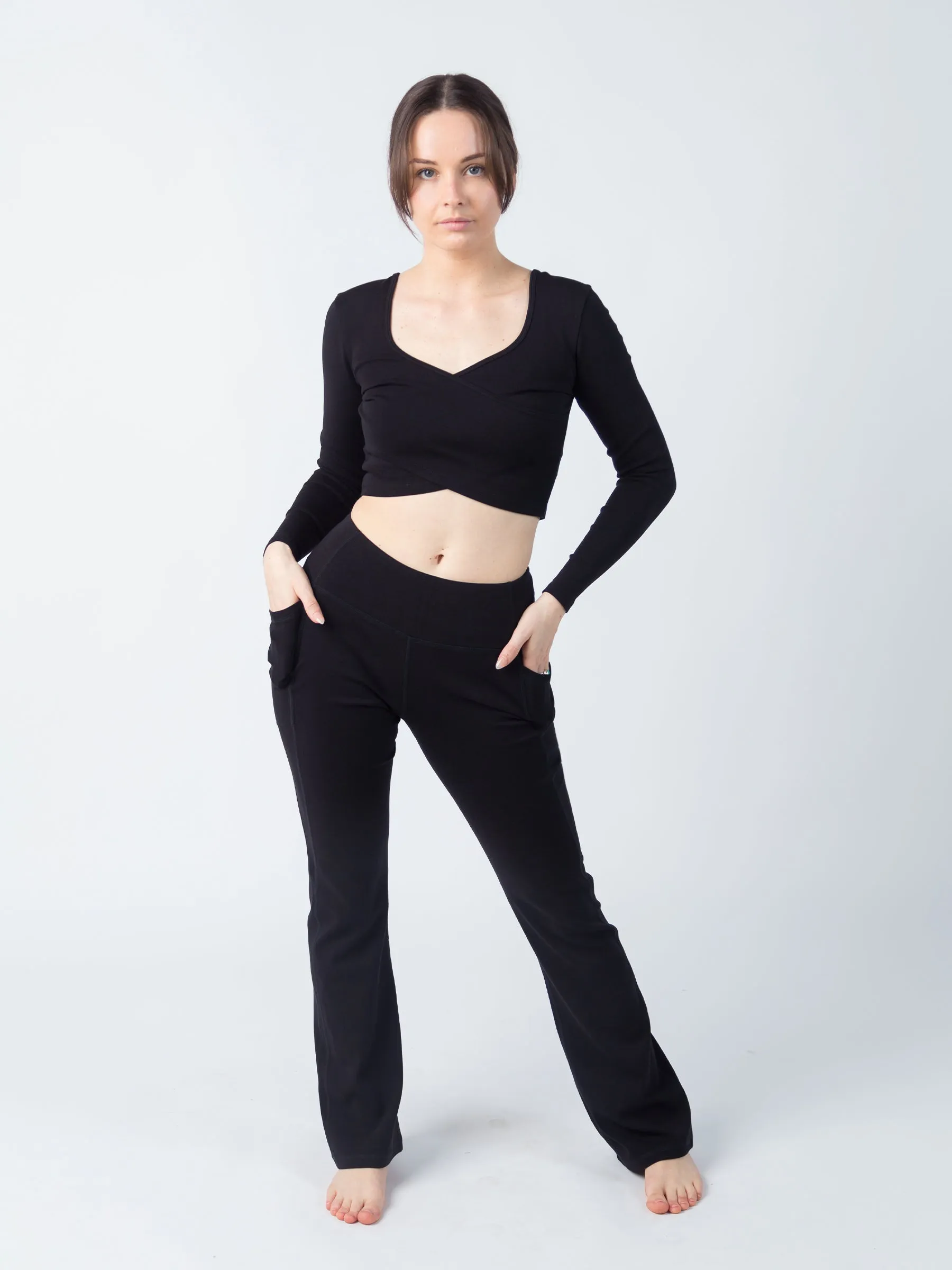 PlantTec™ Flare Leggings | Eclipse
