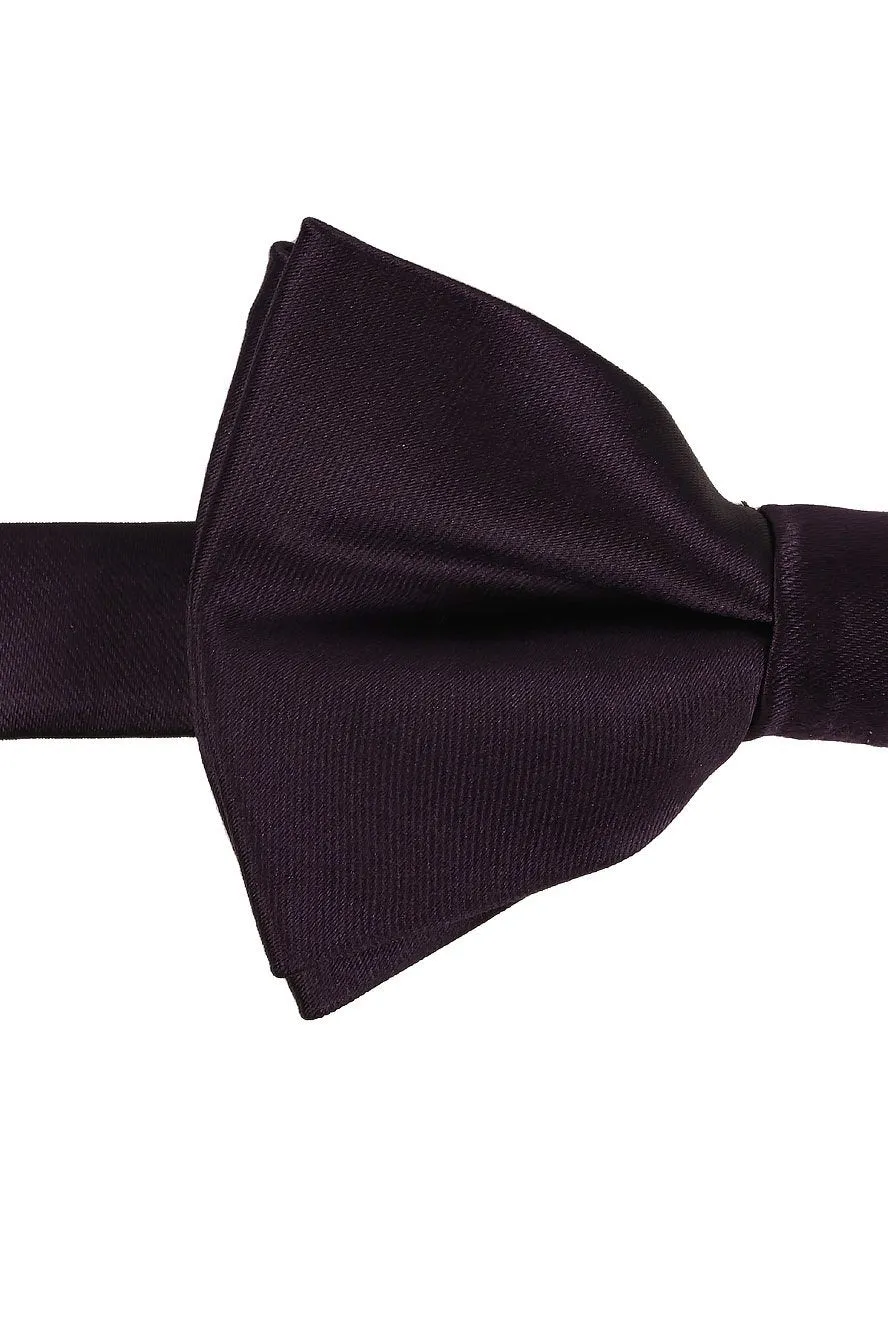 Plum Eternity Bow Tie