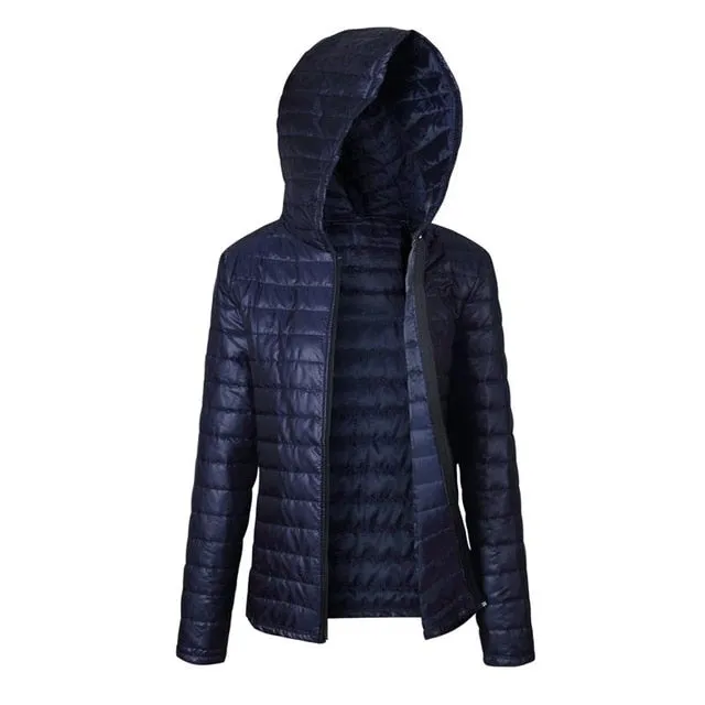 Plus size Autumn Bomber Women Jacket 2018 Fashion Ladies Zipper Outwear Female Clothing Black Women Hooded Jacket AJT599