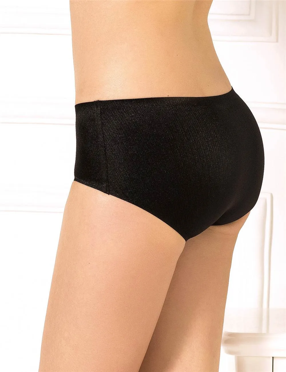 Plus Size Champagne Silky Flash Soft Sexy Panty