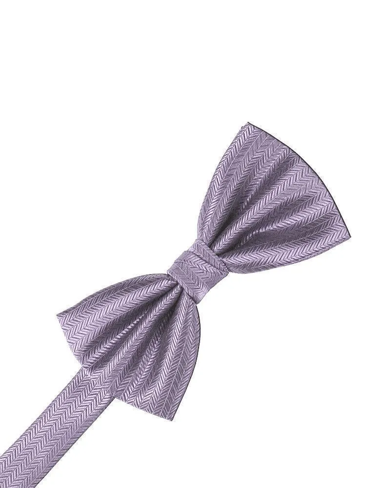 Pool Herringbone Bow Tie
