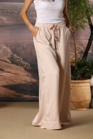 Portofino women's chino trousers in modal relaxed fit