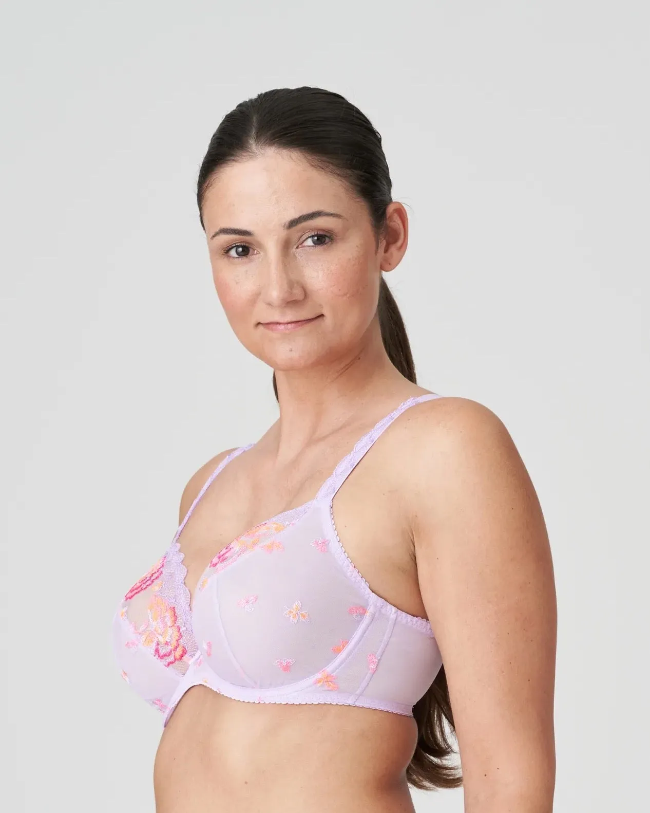 Prima Donna - Palace Garden Plunge Bra - Lavender