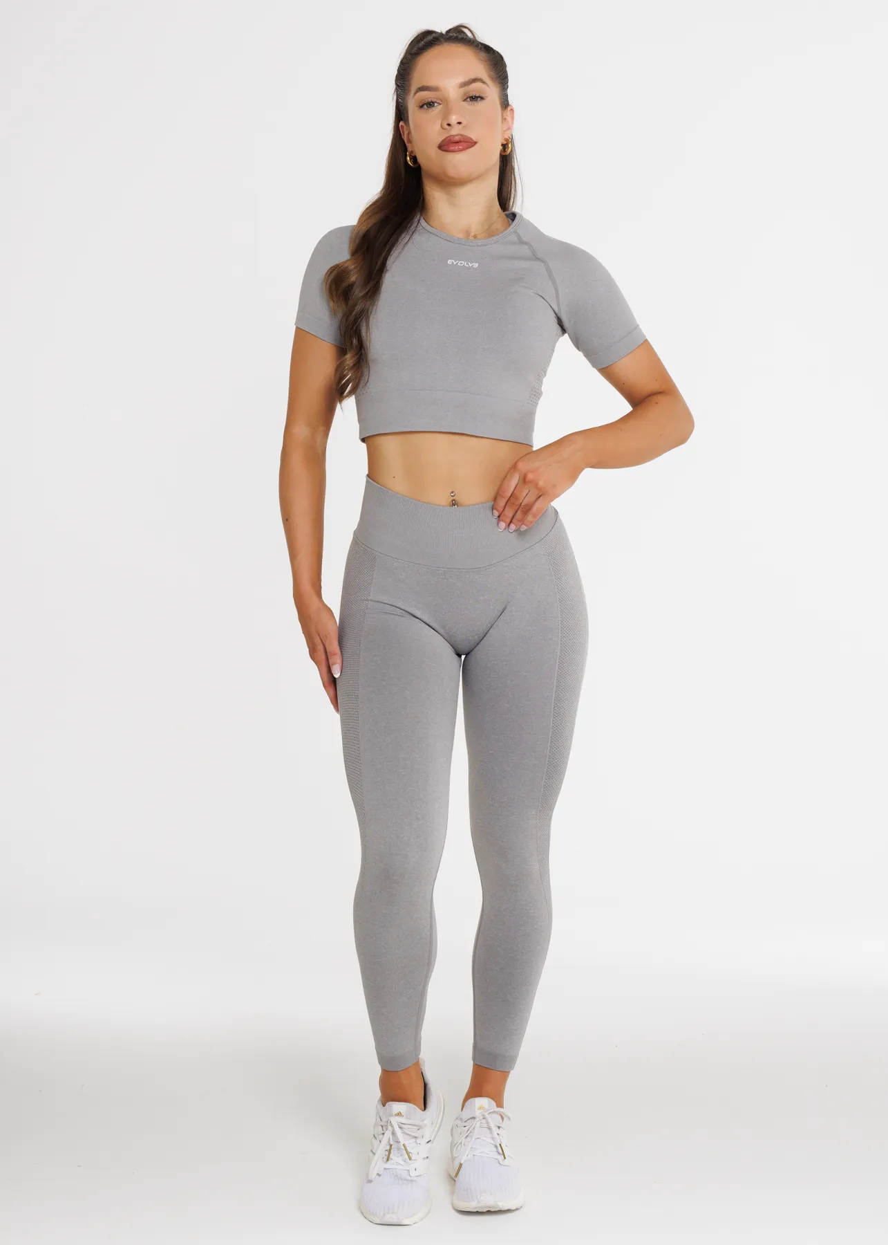 Prime Seamless Short Sleeve - Ash