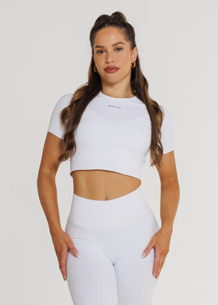Prime Seamless Short Sleeve - Vanilla