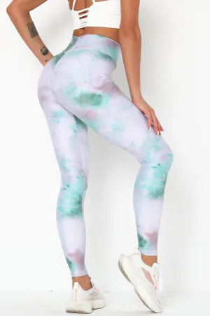 printed claudy sky Yoga Pant