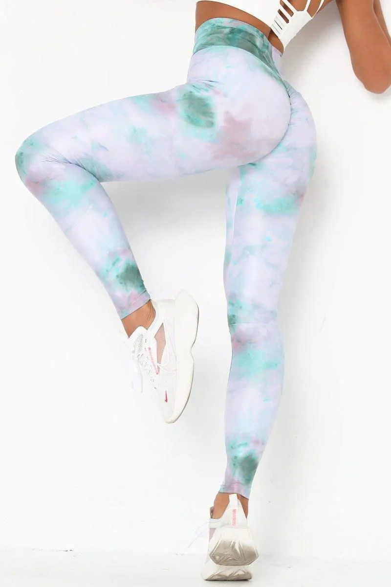 printed claudy sky Yoga Pant