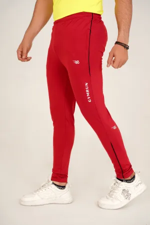 Pro-Fit Men's Performance Trousers-Maroon