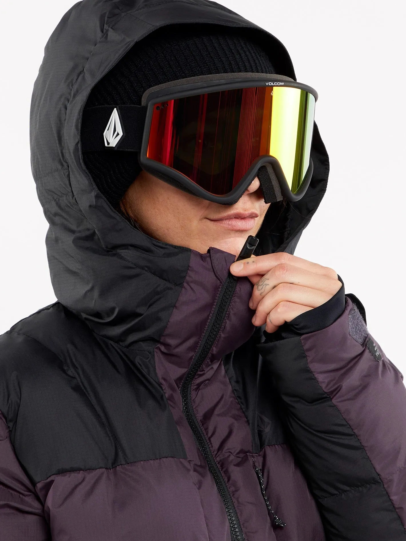 Puffleup Jacke - BLACKBERRY