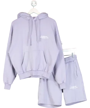 Pure sport Purple Running Club Hoodie & Shorts UK S