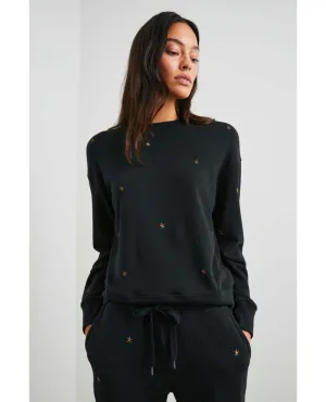 Ramona Bronze Star Embroidery Sweatshirt