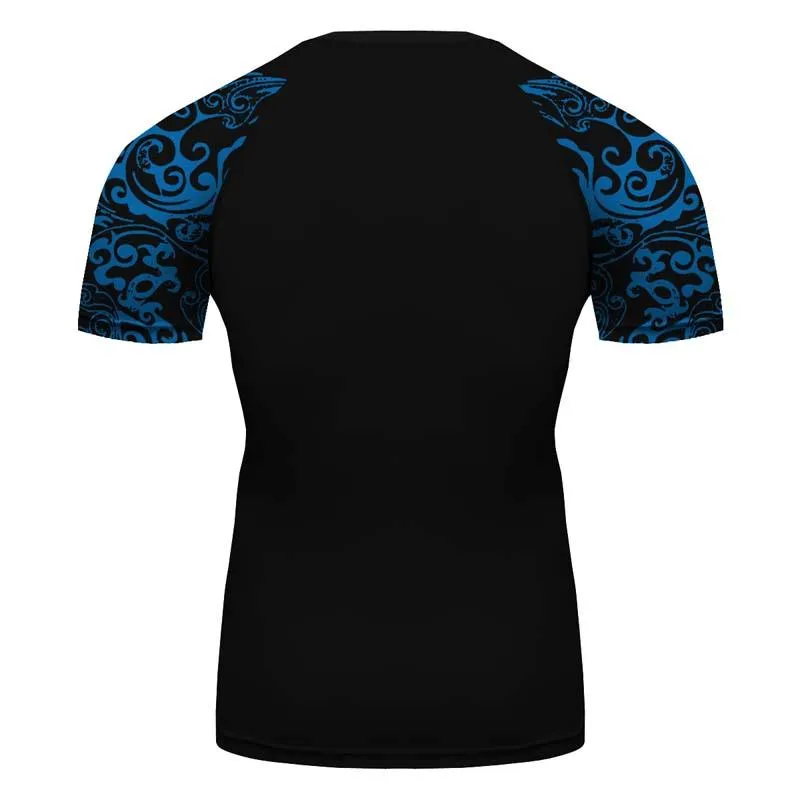 Ravenclaw Harry Potter short sleeve Compression Sports Fitness Shirt
