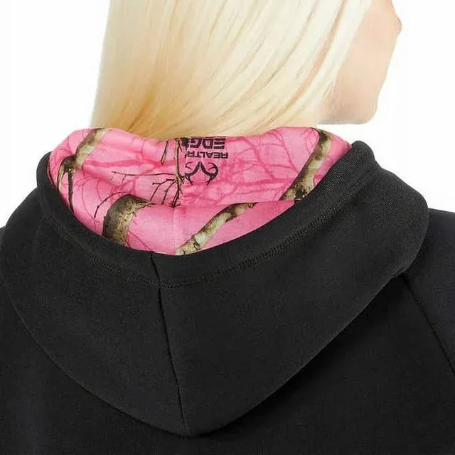 Real Tree Women’s Aqua Green Camo Hooded Sweatshirt